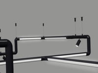 Large Pipeline Suspension Modular 3D