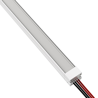 Light Channel  6 br   Static White  Surface Mount br   Complete Fixture